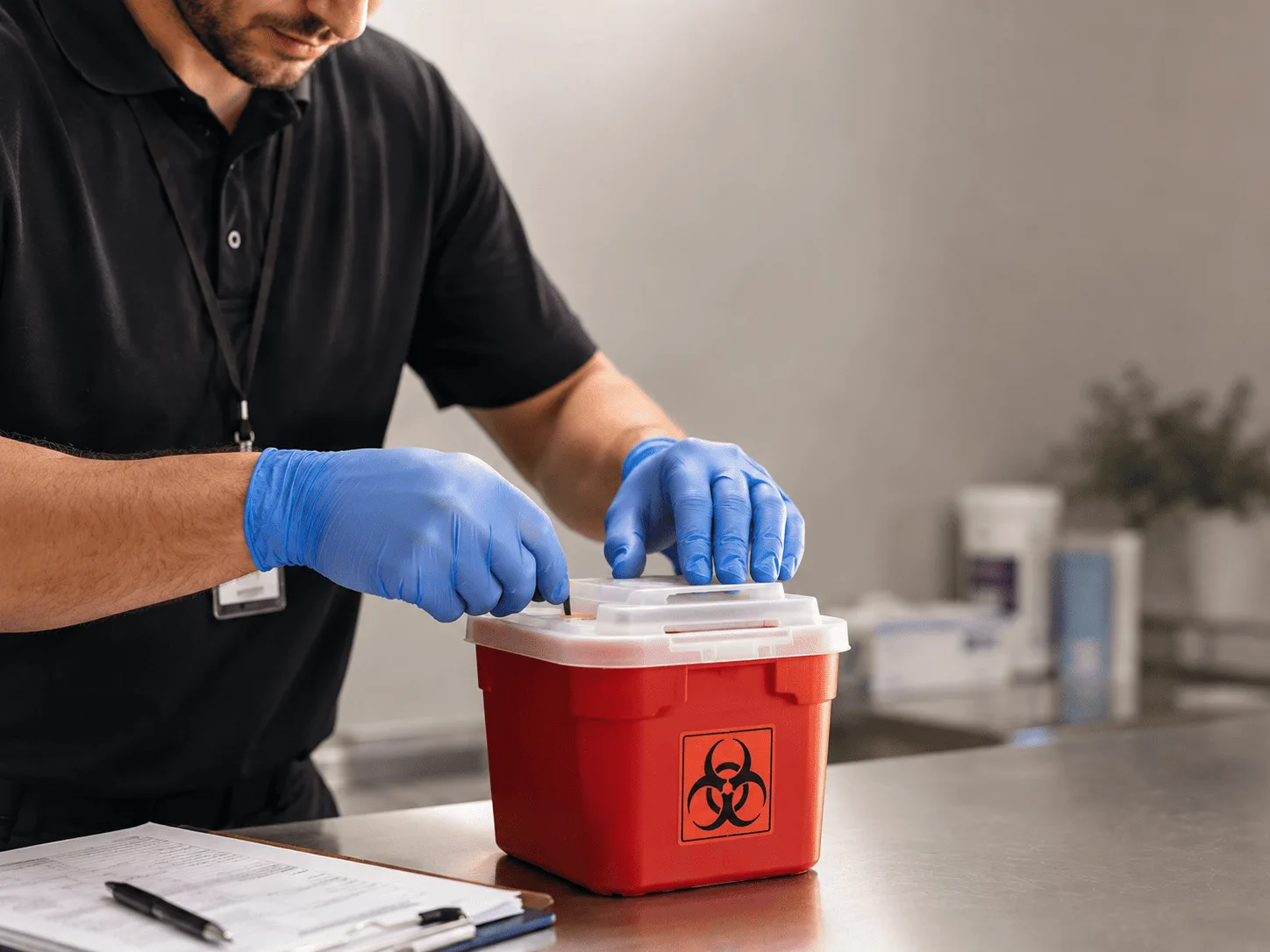 Why choose Sharps Waste Disposal in Roundup, MT